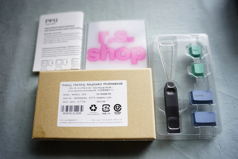 PFU Color Key Top Set HHKB Professional series only PD-KB400KT02  New Model
