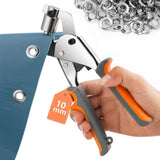 Heavy Duty Snap Fastener Tool Set, Metal Snaps and Fasteners kit, 6mm 10mm snap Model