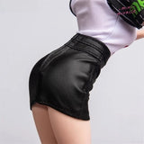 12" Action Figure Female PU Short Skirt Model 1/6 Collectibles Model