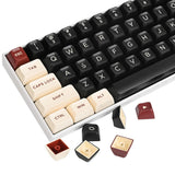 Guffercty kred GTSP 150-Keys ASA Profile Retro Keycaps Double Shot PBT Keycap... Model