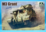 *US/CA Stock* Takom 2086 1/35 M3 Grant British Medium Tank Brand New Model