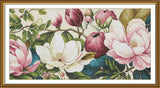 Creative ??ross Stitch Embroidery Kit "Flowers are blooming" Nova Sloboda Model