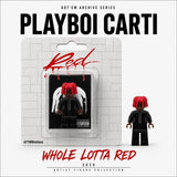 Handcrafted Playboi Carti Mini Figure | Whole Lotta Red Era Mini Brick Figure Model