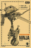 Wave Ma.K. Maschinen Krieger Pz.MNS466 NINJA 1/20 Scale Plastic Model Kit MK-071 Model