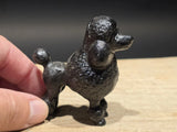 Cast Iron Poodle Dog Figurine ¨C Vintage Style Black Poodle Statue Model