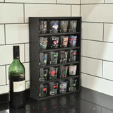 Neuxi Wooden Wall-Mounted Display Shelves Rack for Collectibles-Figures Model
