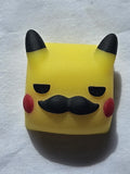 Systematik - ARTISAN KEYCAP Key MX Stem YELLOW Mustachu Mustache Pikachu Model