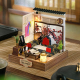 DIY Korean Hanok Miniature Kit "Sarangbang" Scholar's Room Zen Building Gift Model