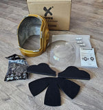 Xcoser Daft Punk Guy-Manuel Cosplay Helmet Gold DIY Kit Mask Visor Foam New Model