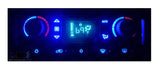03-06 Blue DiY Led Upgrade Kit  Climate Control Silverado Sierra Escalade GM Model