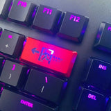 Backspace Keycap Exit Backlit Key Cap for Logitech G915 G913 G813 Keyboard Model