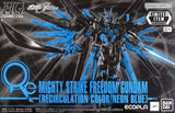 1/144 HG Mighty Strike Freedom Gundam [Recirculation Color/Neon Blue] "Mobile Su Model