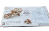 UGears Truck w Tanker - Wooden Mechanical Model -NEW- packaging torn. Model