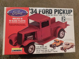 ORIGINAL 1992 LINDBERG 1:25 Kit 72155 '34 FORD PICKUP SEALED BAGS Complete n Box Model