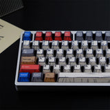 PBT Manga mixed light  Theme Keyboard Keycaps Cherry Profile Set For MX wooting Model