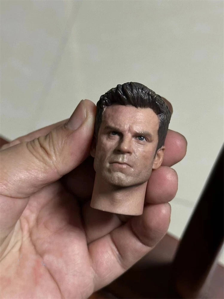1:6 Head Sculpt Pitt Model Carved For 12" Male Action Figure Doll Body Toy Model