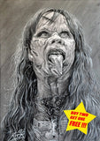 Regan / Fine Art Print / Sleeved W Backing Board / Signed By Rick Melton Model