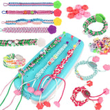 Friendship Bracelet Weaving Tool - DIY Bead Loom Kit for Kids Creative Craft USA Model