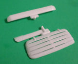 1971 Hemi Cuda Plymouth 1/24 426 rear window louver go wing spoiler model part Model