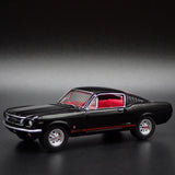 1965 65 FORD MUSTANG GT FASTBACK BLACK 1:64 SCALE DIORAMA DIECAST MODEL CAR Model