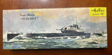 Sous-Marine Surcouf - Heller  1/400 Scale Assembly Started Ship Kit#601 Model