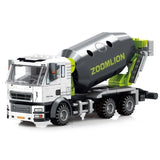 MOC Car Sembo Block - Mixer Truck Zoomlion Building Block Model Kit 222 Pcs Model