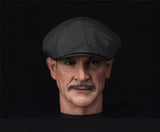 1/6 Sean Connery Movie Head Carved Model DIY 12inches Figure Model