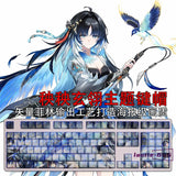 Wuthering Waves Yangyang 108 Keycaps Dye-sub PBT keycap for Cherry MX Keyboard Model