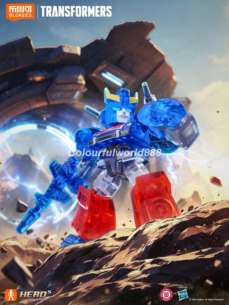 Blokees Transformers Defender 8th Glittering Smokescreen Figure Model Kits Model