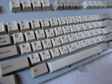 AT set of 101 keycaps Cherry MX EN/RU black/red Cyrillic Model