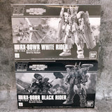 HG 1/144 White Rider & Black Rider Set Gundam Model Kit 15+ Premium Bandai Japan Model