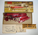 Aurora Famous Fighters Douglass M-2 Mail Plane Airplane Model Kit 1/4" Scale Model