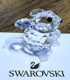 ?? Swarovski Crystal In a Summer Meadow Small Field Mouse Figurine, Frosted, Box Model