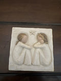 DEMDACO WILLOW TREE BY SUSAN LORDI RESIN FIGURE FRIENDSHIP KEEPSAKE BOX 2003 VTG Model