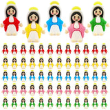 60 Pack Little Virgin Mary Figurines, Mini Virgin Mary Dolls Bulk ¡ª Easter Eg... Model