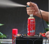 Car Fuel Injector Flush Cleaner Adapter Kit Set Vehicle Cleaners Tool DIY Model
