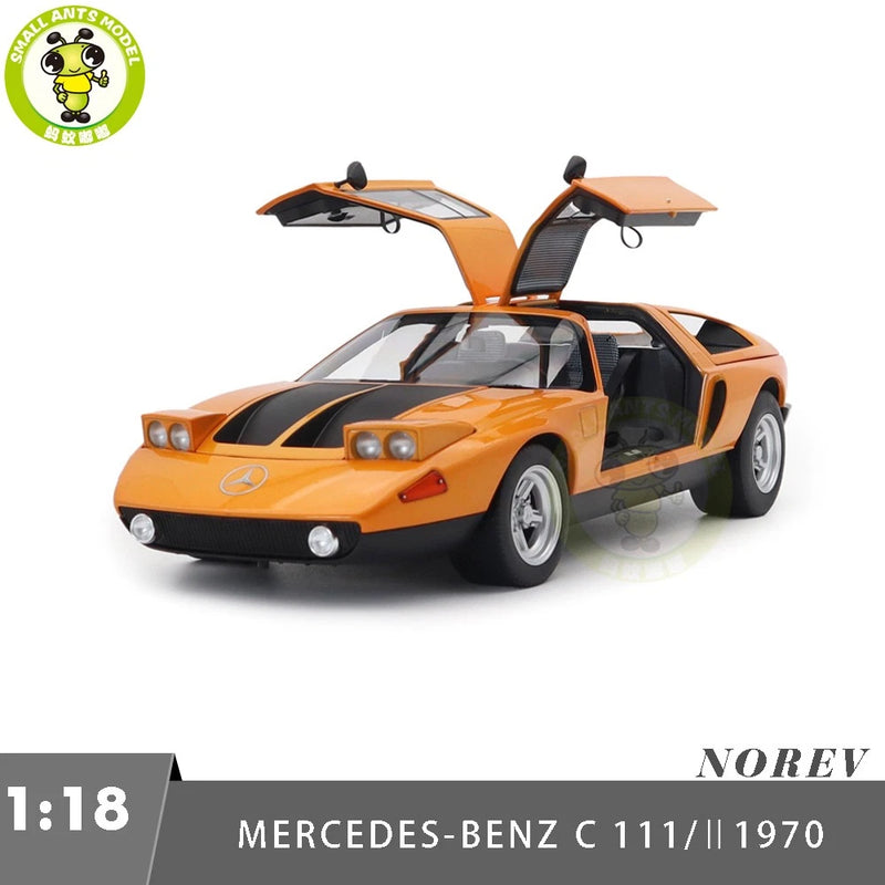 1/18 Mercedes Benz C111/II 1970 Norev 183050 Diecast Model Car Model