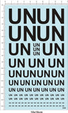 decal UN United Nations for different scales model kits (black) 638 Model