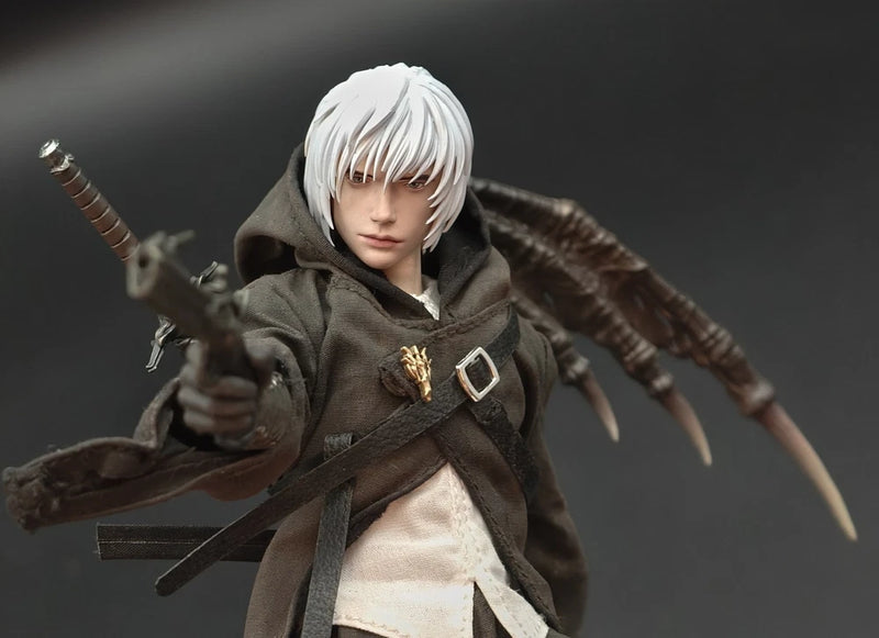 1:6 1:12 1:18 Head Sculpt Dante Brother Boy For 12" 6" 3.75" Male Figure Body Model