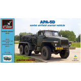 Armory AR M72302 Scale 1/72 APA-5D soviet airfield starteron Ural-375D, Ural4320 Model