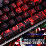 108 Keys Marvel Iron Man PBT Keycap Key Set for Mechanical Keyboard Fast Ship Model