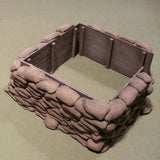 1/35 Resin Figure Battlefield Sandbag Barricade Set Unpainted Unassembled Model