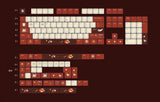 Genshin Impact Klee Theme Red 145 Keycaps Dye-sub PBT New for Cherry MX Keyboard Model
