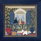 MILL HILL Buttons Beads Kit Counted Cross Stitch WINDOW FRIENDS MH14-6106 Model