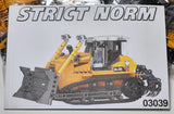 Xingbao Strict Norm Bulldozer Building Block Kit - 545 Pieces Model