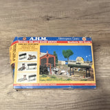 AHM Diesel Oil & Sand Depot HO Scale 1:87 Plastic Unassembled Kit 5733 Model