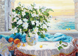 DIY Counted Cross Stitch Kit "Morning freshness" Model