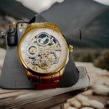 Watch Thomas Earnshaw 1805 Bauer Skeleton Dial Automatic, Model 8049-04, EUC Model