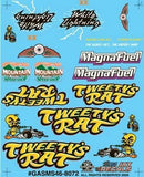 Slixx 8072 Gasser Mini Sheet #46 1/24 1/25 waterslide decal Model