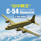 ACADEMY AC12652 1/144 USAAF C-54 Skymaster Assembly Aircraft Model Kit Model